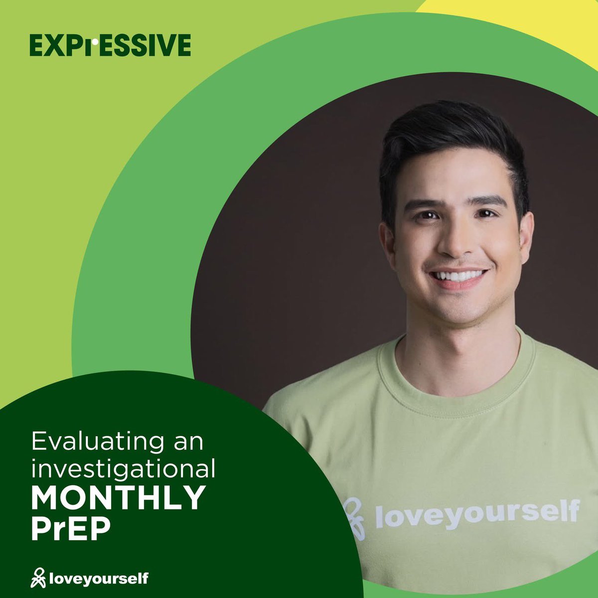 Join EXPrESSIVE-11 at LoveYourself Anglo, a sponsored clinical trial by MSD! 💚

EXPrESSIVE-11 is a clinical study enrolling individuals who may be at risk of HIV exposure to evaluate an investigational once-monthly oral PrEP regimen compared with daily oral PrEP. Want to learn