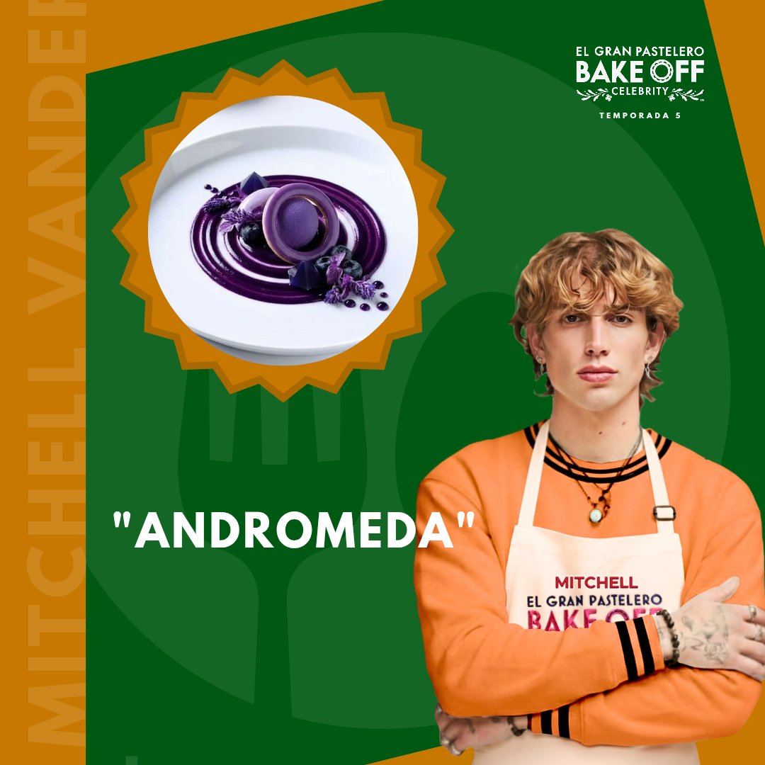 BakeOffRP's tweet photo. ○  Andromeda — @MrCinnamoonroll

《Mi propuesta nace de la fascinación por la inmensidad del cosmos y la elegancia del espectro monocromático púrpura. Este postre no es simplemente una pieza de repostería, sino una exploración de texturas.》

#MitchellBakeOffRP
#BakeOffRP https://t.co/ODQObdFCDe