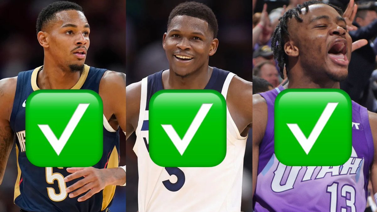 BANGGG 3-0 SWEEEP🧹🧹🧹

✅Dejounte Murray Over 26.5 PRA
✅Anthony Edwards Over 28.5 Points
✅Isaiah Collier Over 14.5 Points

Great night! Murray went OFF, dropping 46 PRA! ANT scores 42, in a much needed win. And Collier clutches up scoring 17 points!

🎉GIVEAWAY TIME🎉

$25