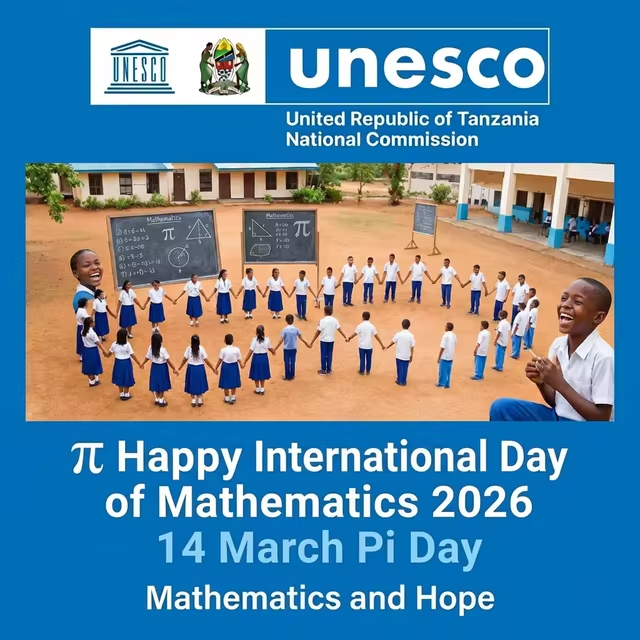 unesconatcomtz's tweet photo. # International Mathematics Day https://t.co/LlAl0grVi4