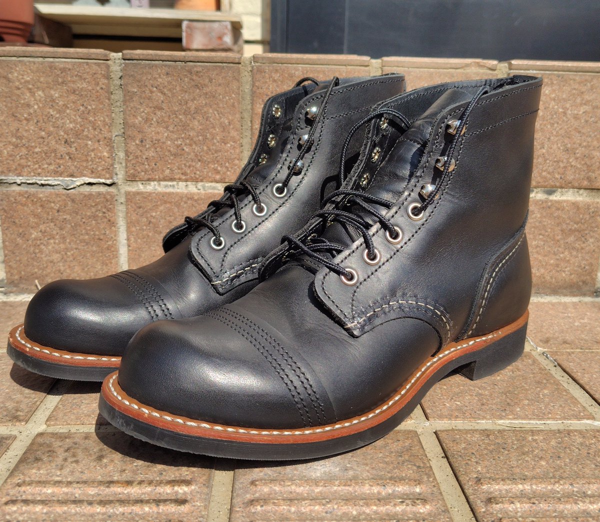 crancky29's tweet photo. アイアンレンジャー8084のおろしたて→2週間後→6週間後→の初メンテ
わずかだけど変化してきたかの？ https://t.co/ub0mDJqWA3