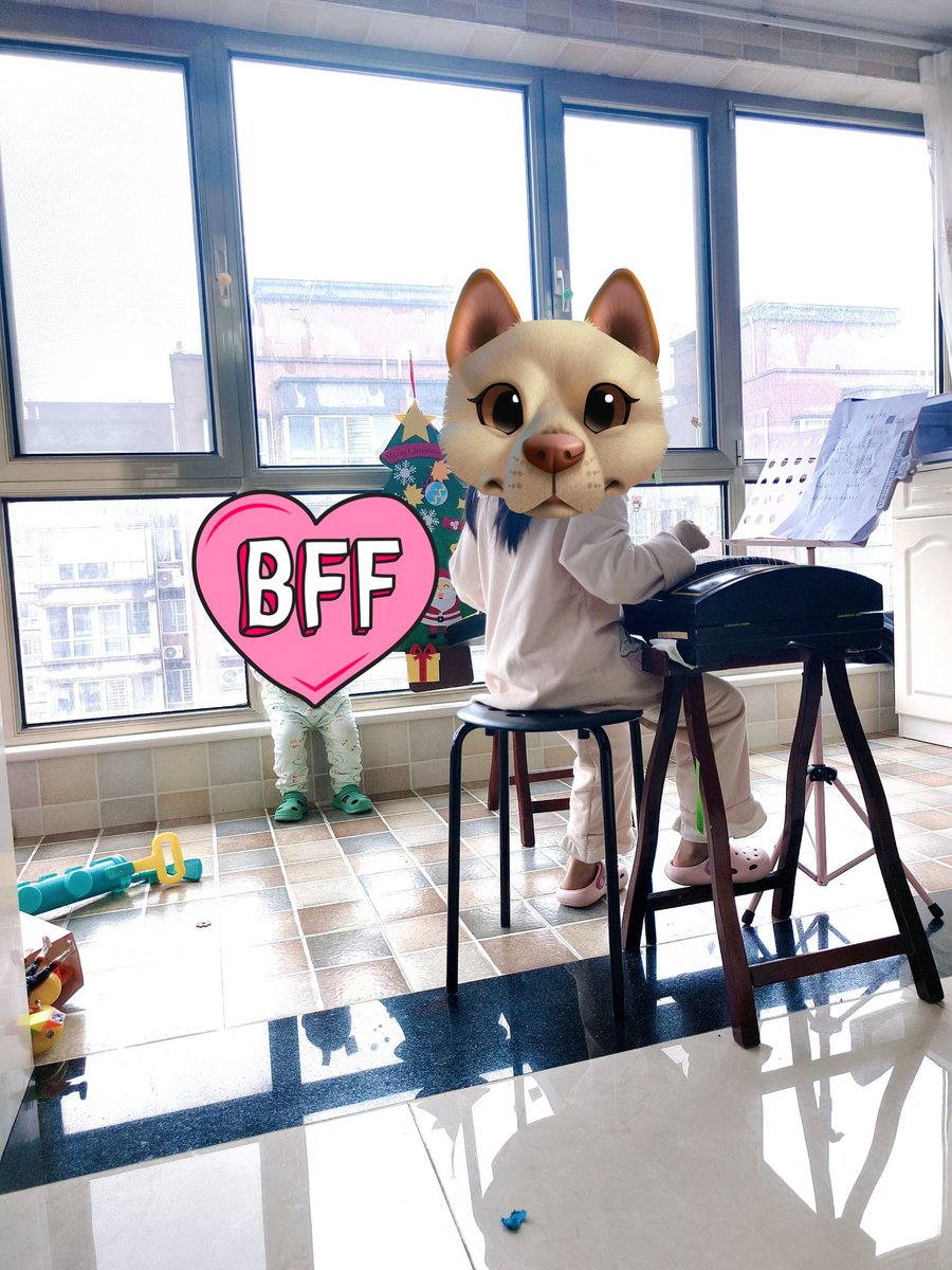 leo1614372's tweet photo. 乔治说：“姐姐你好好练。”
​大漂亮：“你再说我，我就让妈妈给你报二胡😃” https://t.co/NIgPJ8K0nZ