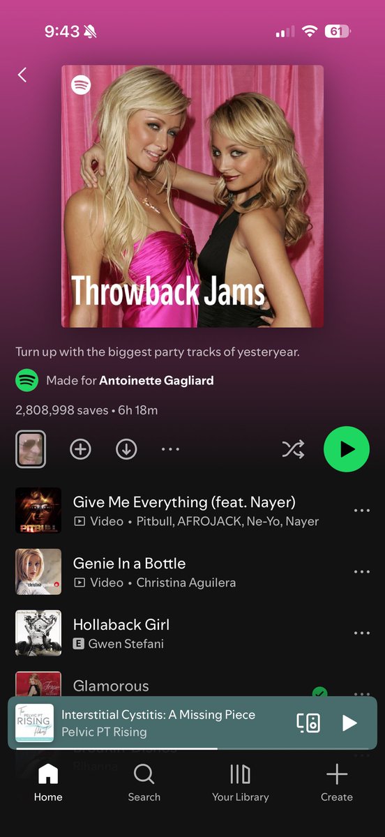 Wait Spotify picking these two as the cover photo for a music playlist is the most 2002 thing I’ve ever seen 🤭🤭