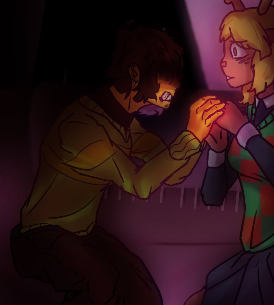 _the1guythere's tweet photo. they’re yellow for an incredible reason
#UTDR #Krisdeltarune https://t.co/U4khFvH9QK