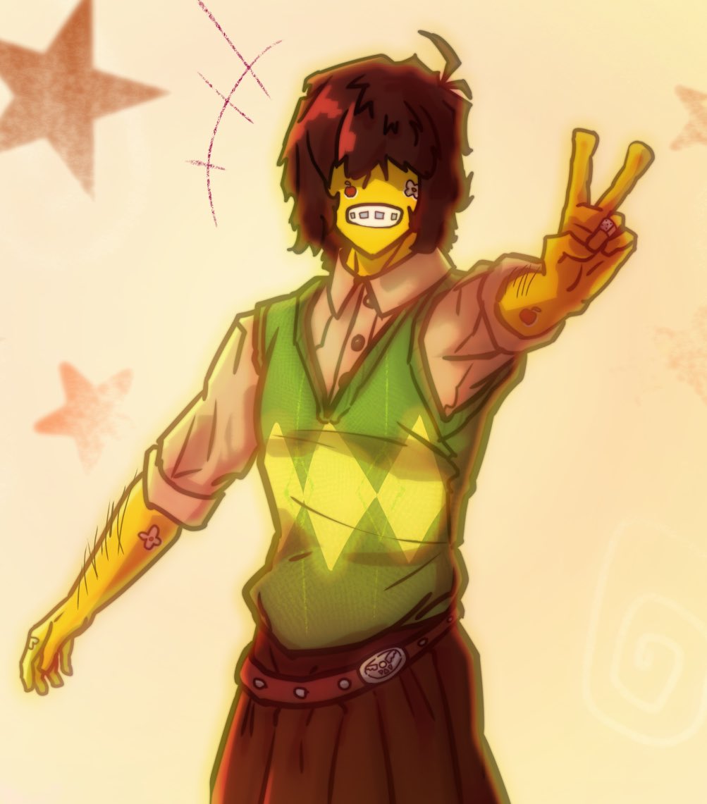 _the1guythere's tweet photo. they’re yellow for an incredible reason
#UTDR #Krisdeltarune https://t.co/U4khFvH9QK