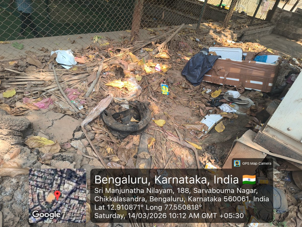 SrinidiNarendra's tweet photo. @osd_cmkarnataka @swaccha_bbmp @GBAChiefComm @BbmpchdTeam @ICCCBengaluru Day 4 :) https://t.co/bHFjKx1r1B