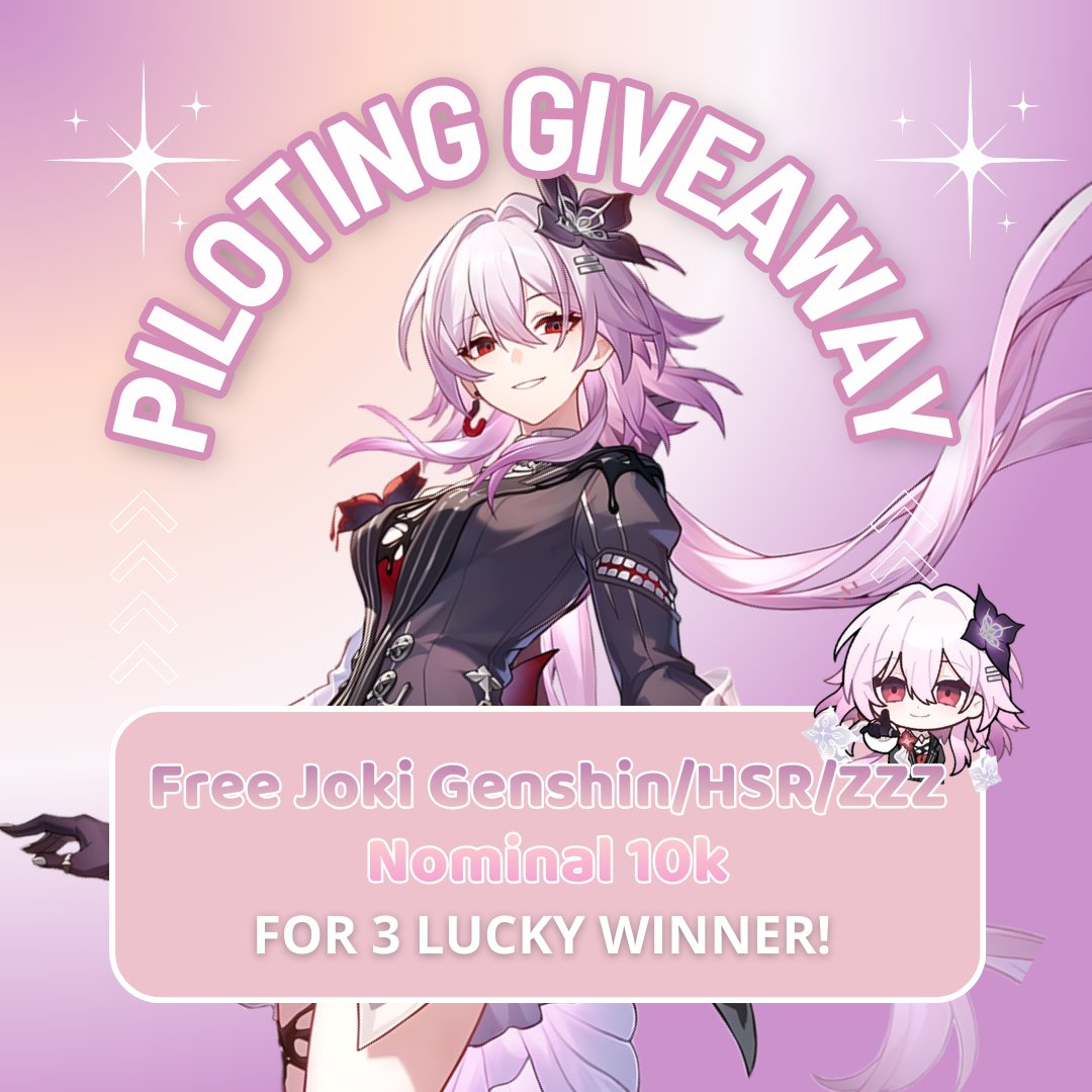 Riel ಇ. Disc 30% Joki & Top Up Genshin HSR ZZZ tweet media