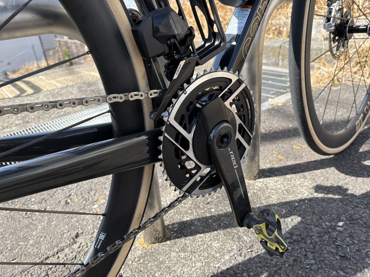 terrysg9cfujiko's tweet photo. SRAM Redも好感触😍
#supersixevo #LAB71 https://t.co/P7h0gyPdvG