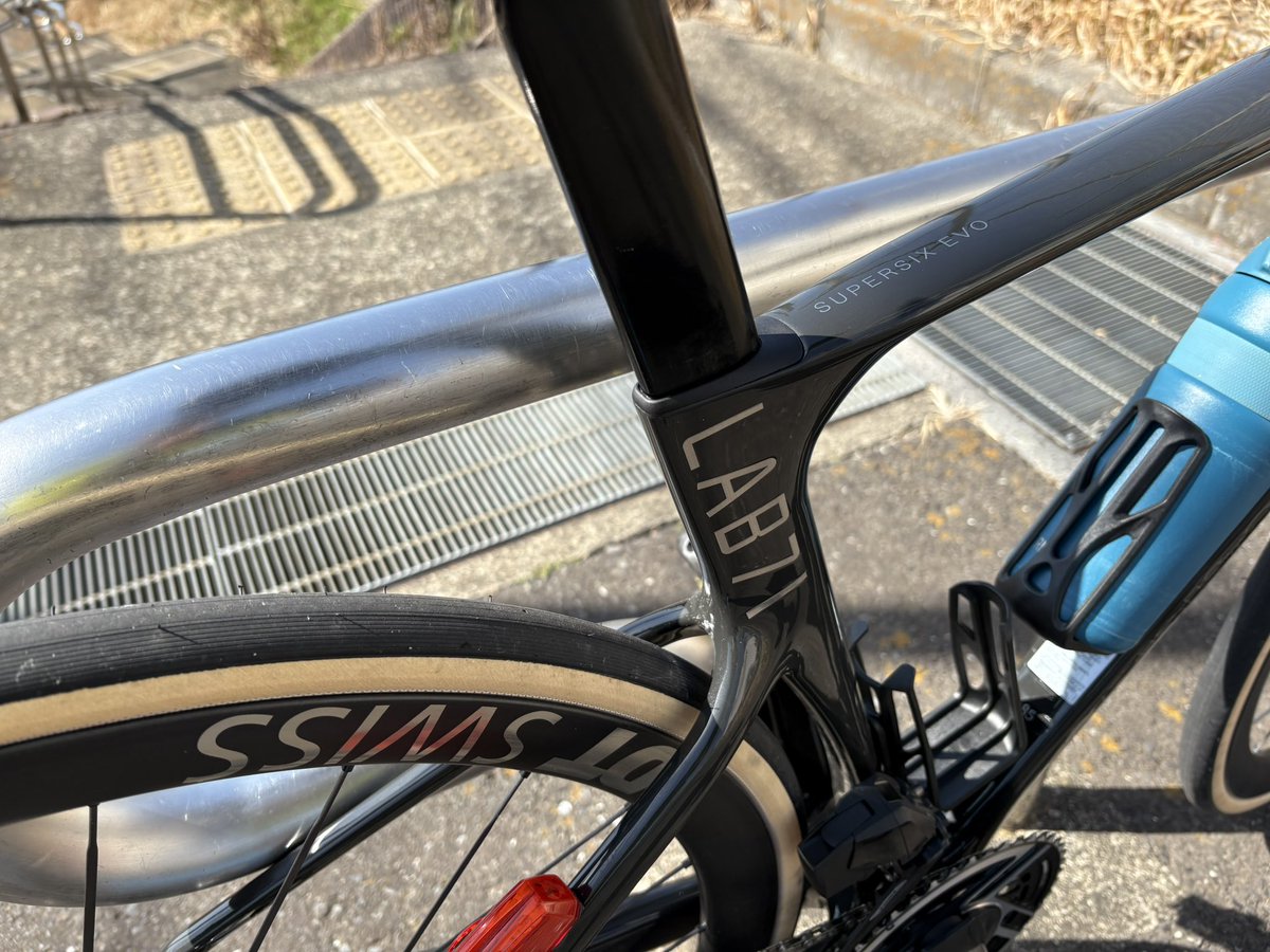 terrysg9cfujiko's tweet photo. SRAM Redも好感触😍
#supersixevo #LAB71 https://t.co/P7h0gyPdvG