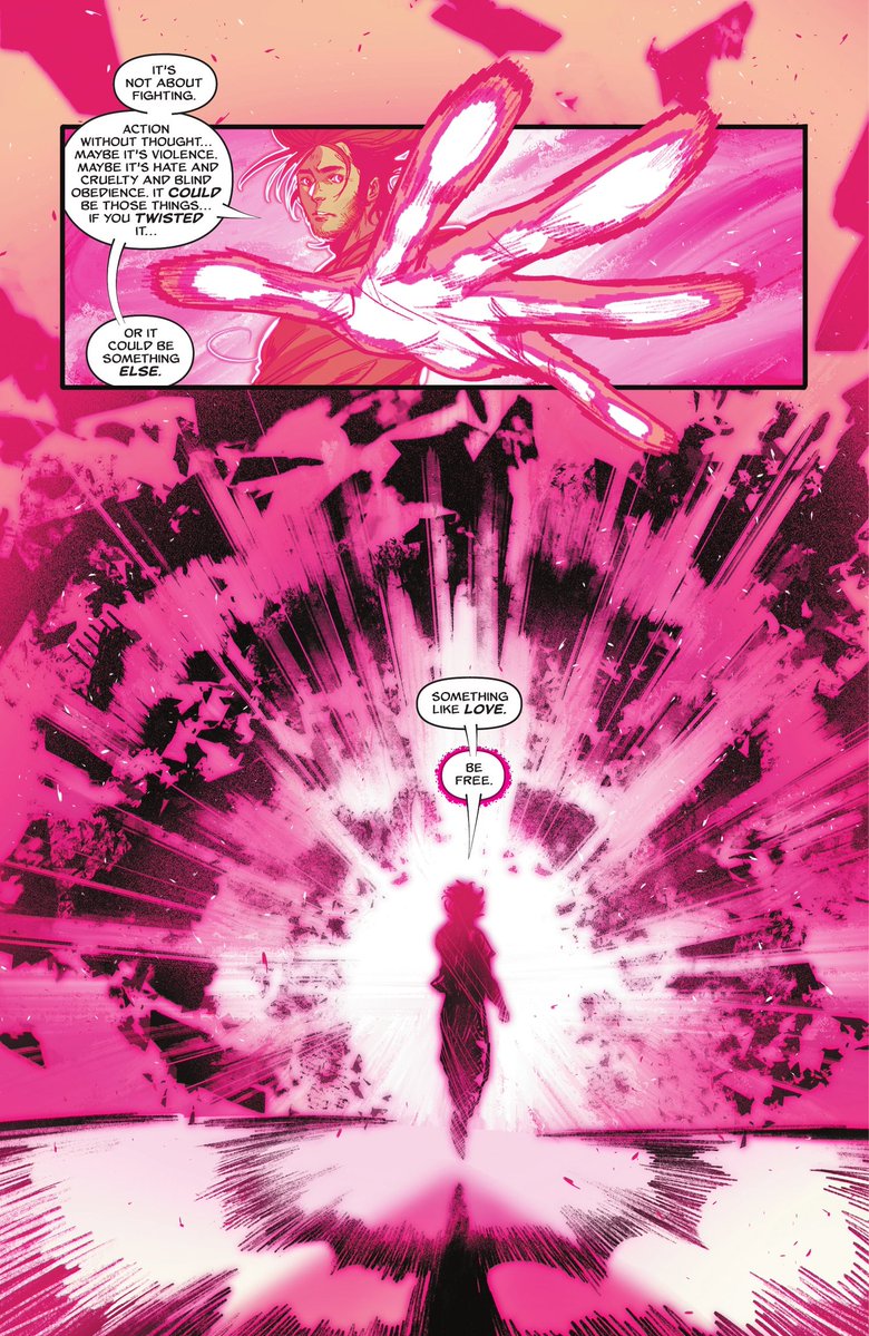 iamyomas's tweet image. Read last month's &amp;amp; this month's issue of absolute green lantern

It's insane how much better Ewing got with this book
The biggest improvement from all the absolute books so far
Also aurafarming goats