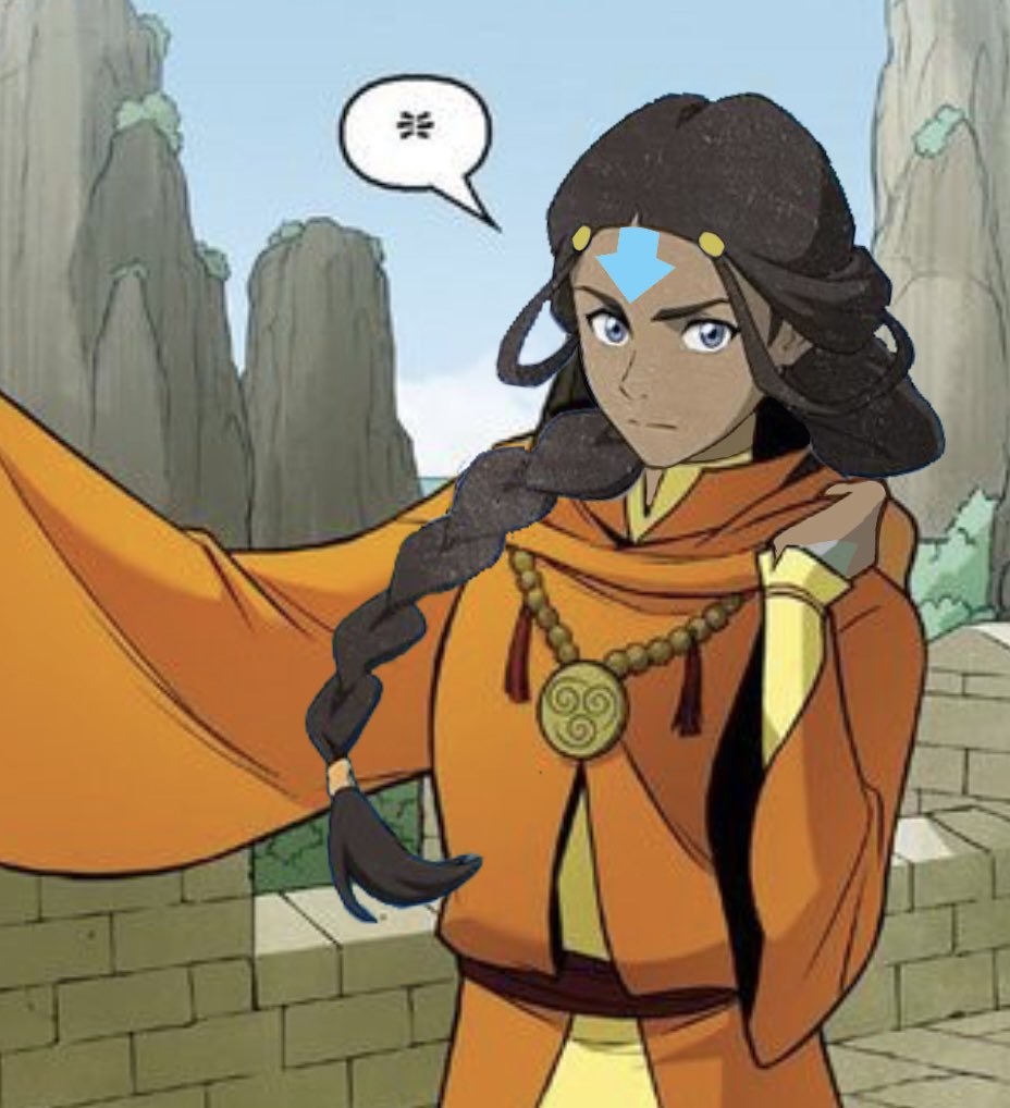 yurichaela's tweet photo. katara in the movie according to zutaras https://t.co/LIsjfSO4wl