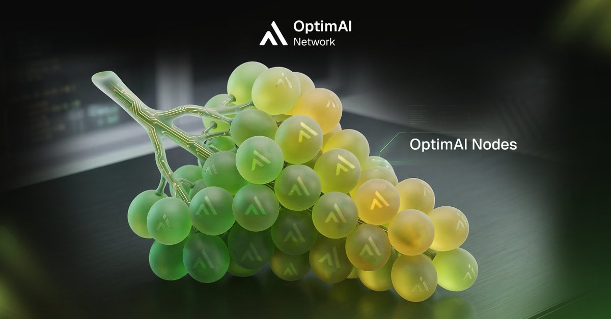 Not one node.
A whole cluster.

That’s how decentralized AI scales on OptimAI Network.

GM GM!