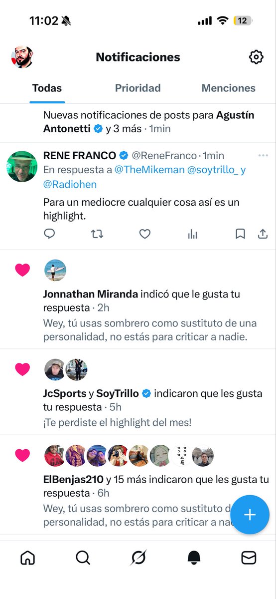 Mediocre subir un post y luego caer en cuenta que estás todo wey y bajarlo <a href="/ReneFranco/">RENE FRANCO</a>