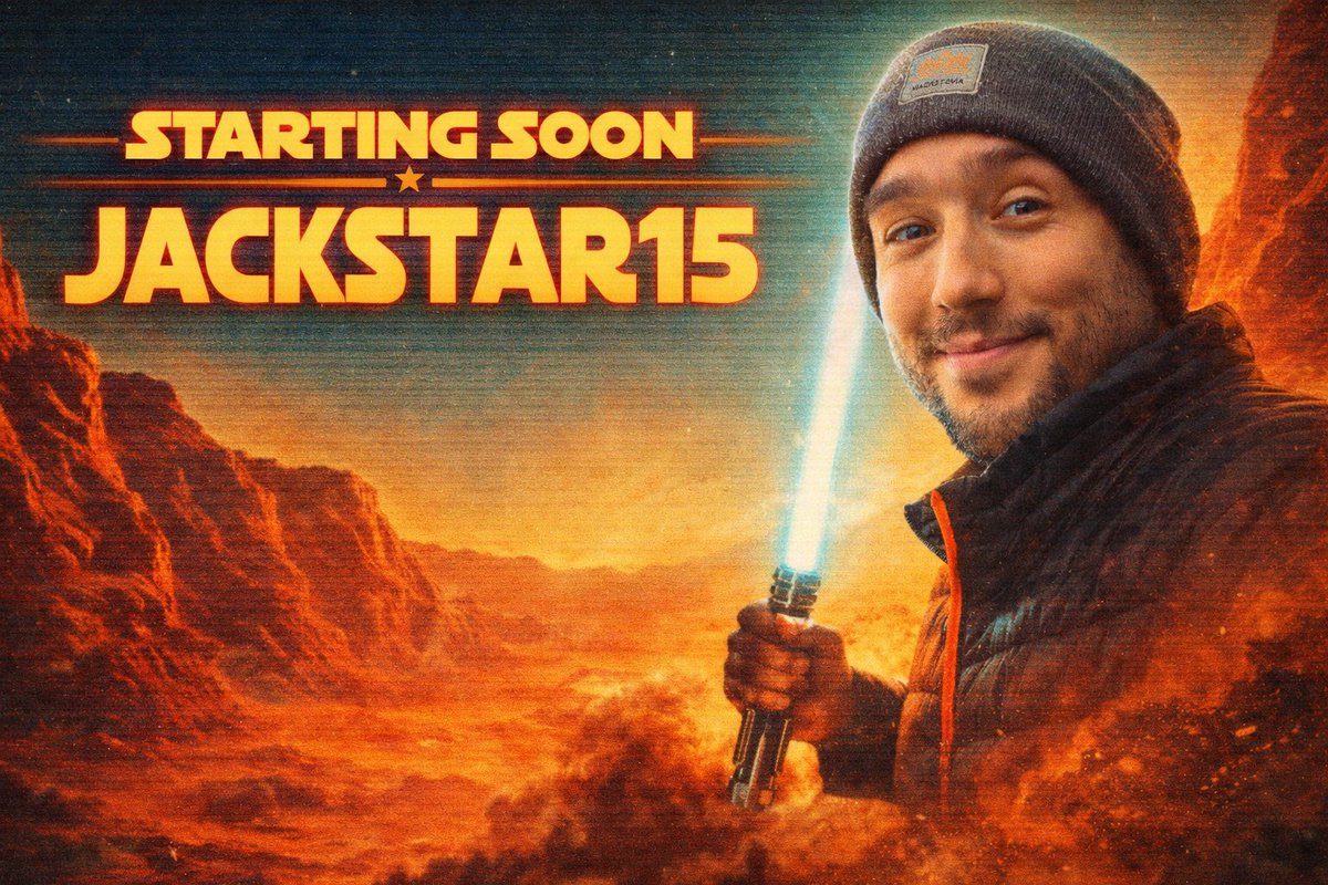 jackstar_15's tweet photo. Chasing the Runway Secret Agent 22 record firsy
Once that’s done ill jump straight back into the Star Wars stream Here’s the Starting Soon banner for whats next

#TwitchStreamer #StarWarsGaming #StarWarsFans #RetroGaming #AustralianStreamer #AussieGamer #TwitchAustralia https://t.co/Fwc7n9AASf