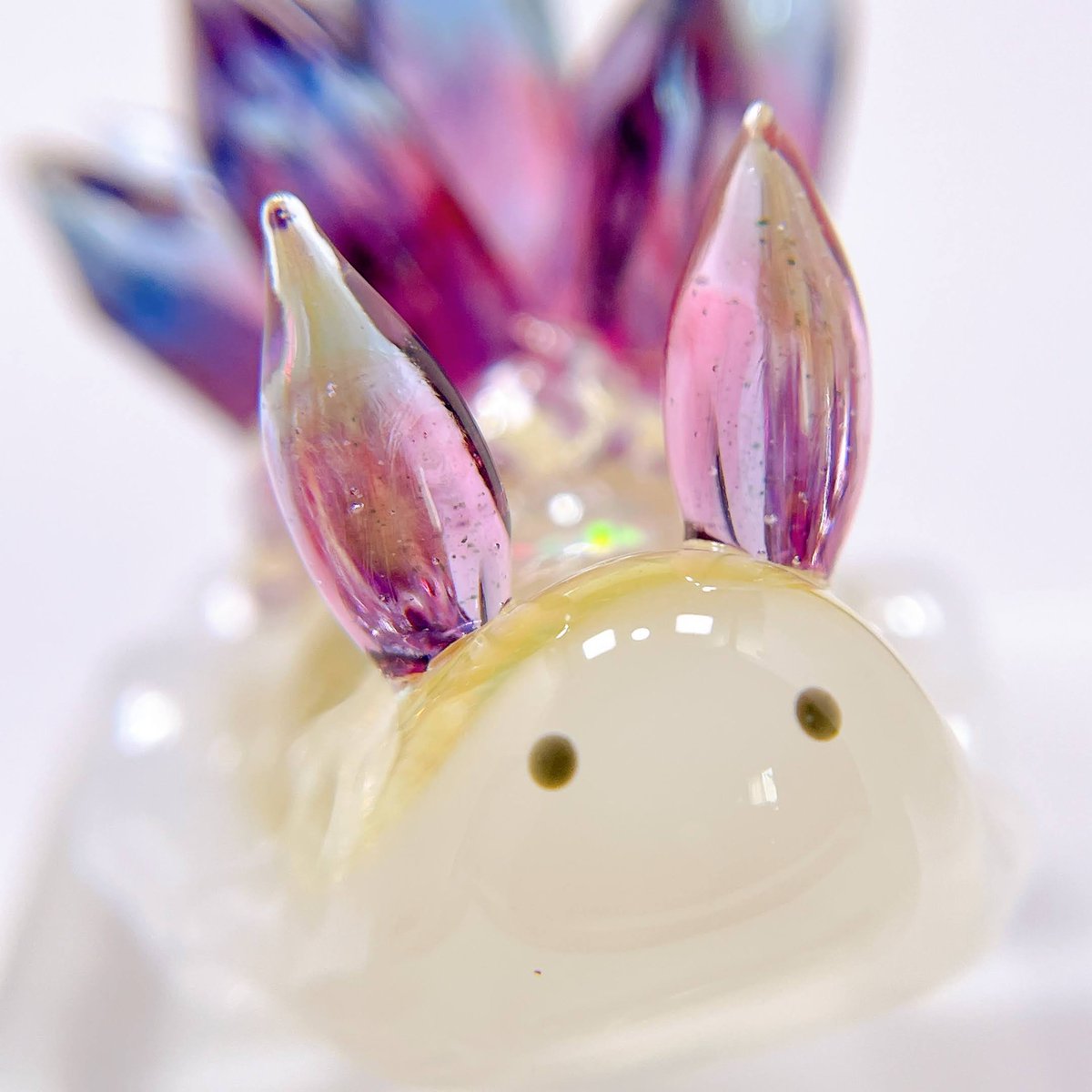 U1274［シデレア］宇宙を宿すガラスのウミウシ - 温井ガラス工房