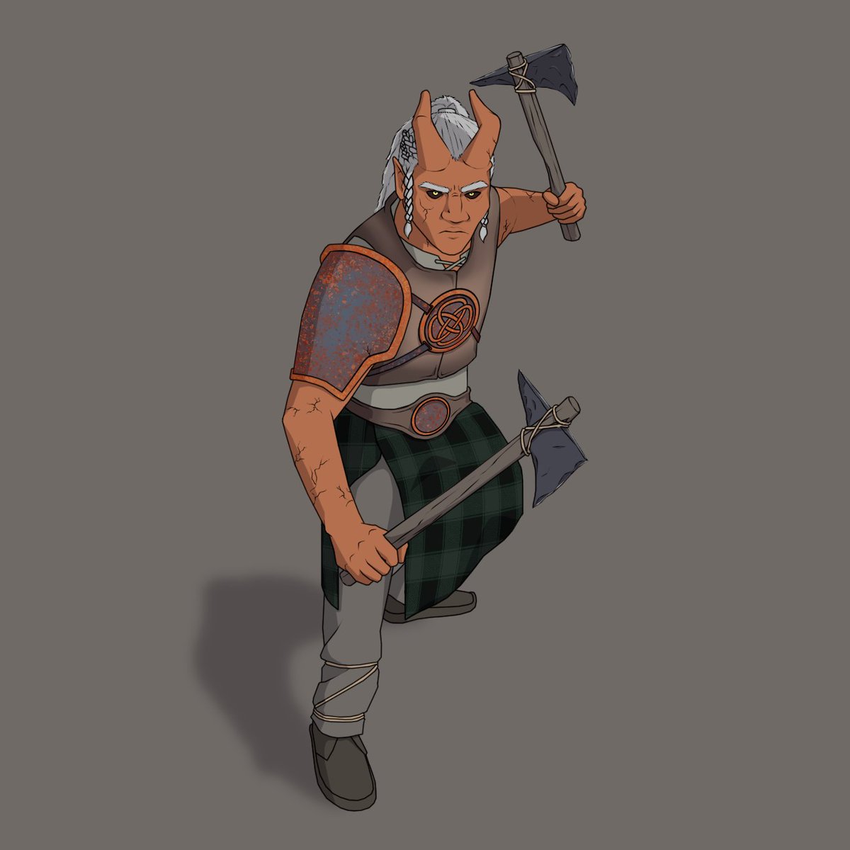 tole_art's tweet image. Another drawing of my D&amp;amp;D character!
Hope you like it! 

#characterdrawing #DnDcharacter #dnd #art #dungeonsanddragons #illustration #ttrpg