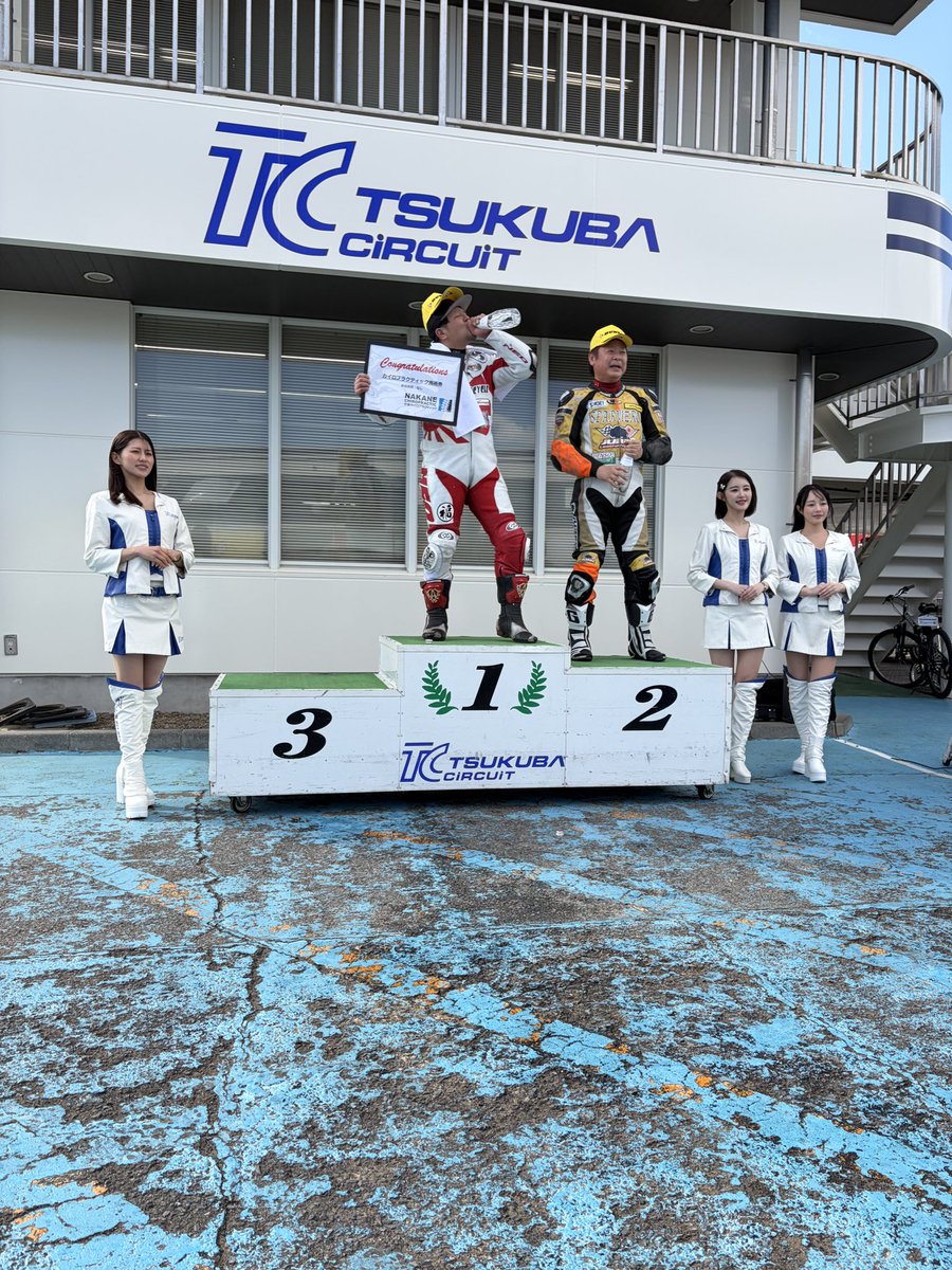 circuit__style's tweet photo. #筑波選手権
#TCFomula
#ST1000
#表彰式
#おめでとうございます https://t.co/5Ox9wgsYjl