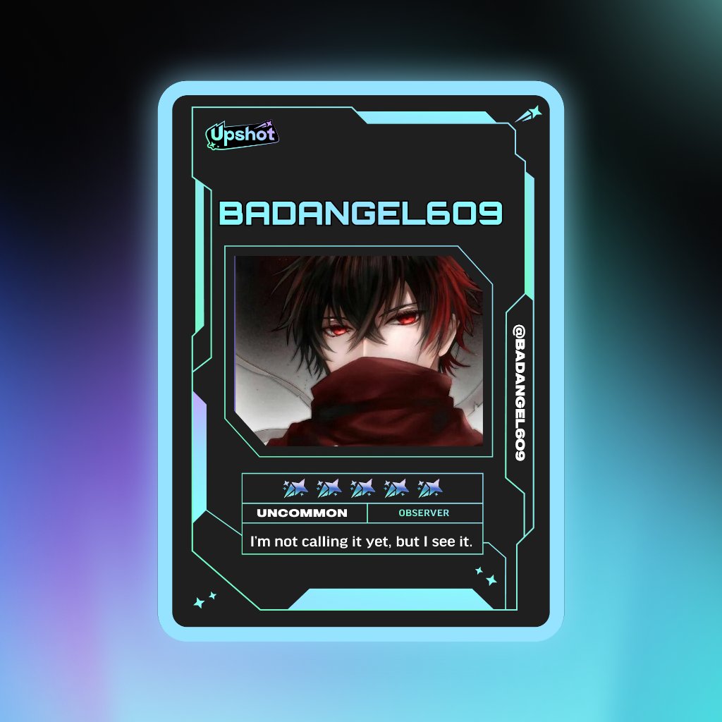 Just ripped my Predictor Card!

Ready to claim instant cash prizes, free packs and more.

Welcome to Prediction Play on <a href="/upshot_cards/">Upshot</a>

Your turn
upshot.cards/?code=eccb740d