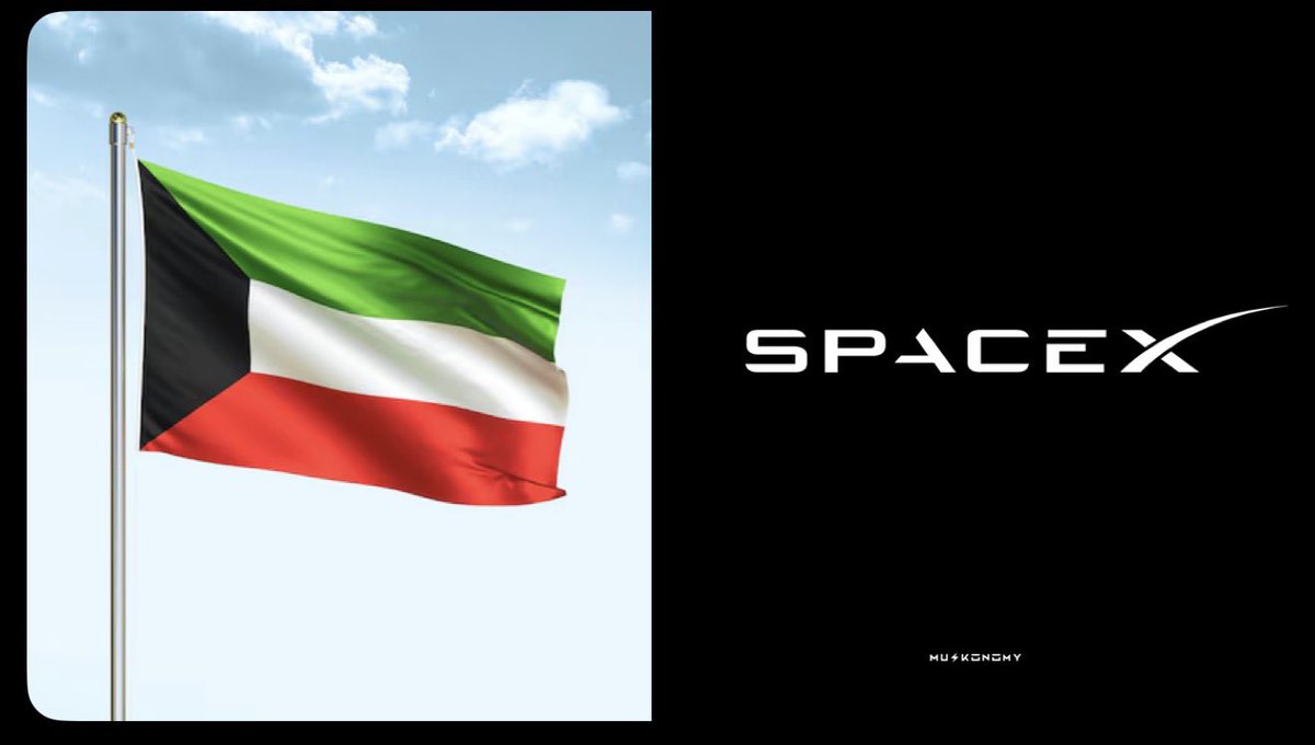 teslaownersSV's tweet photo. BREAKING: 🚨Starlink is now available in Kuwait! https://t.co/OiiDJT4b2E