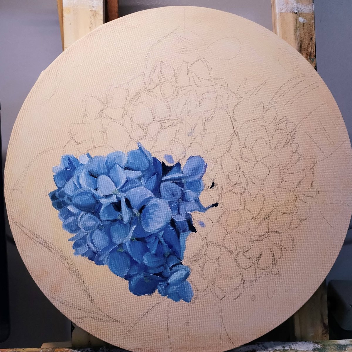 ruthy_creates's tweet photo. Hydrangea Process 💙 https://t.co/37VJG7uiCe