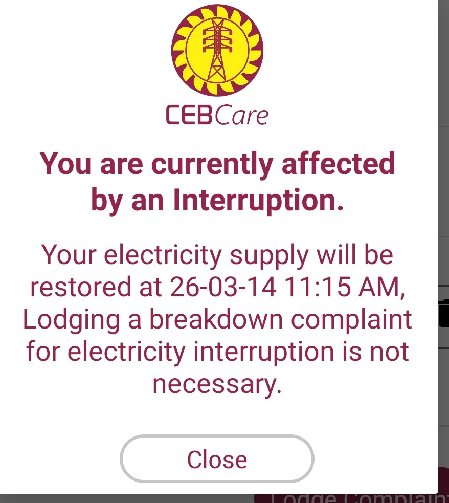 NewtonNeuman's tweet photo. Last night we had a 1-1.5 hour long #PowercutSL. And today it has already been more than 40 minutes. And @CEB_lk is giving a restoration time of 11:15 am (again more than an hour). How are you going to maintain your data centers? Daily #PowercutSL @BimalRathnayake @Chathurangaab https://t.co/s83PUZlNfc