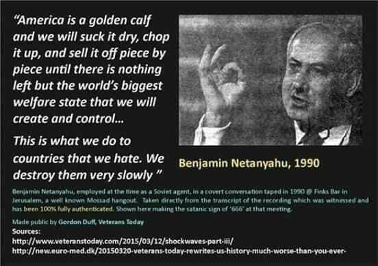<a href="/New_tres/">China in English</a> The TRUMP REGIME's MAKING the Middle East kill US.
That's been Israel's plan all along.
THEY USE/D US to genocide &amp; install ZIONISTS in the Middle East so no one would join Iran &amp; STOP THEIR NWO.
TRUMP HATES US.
They want to make the US into Israel.