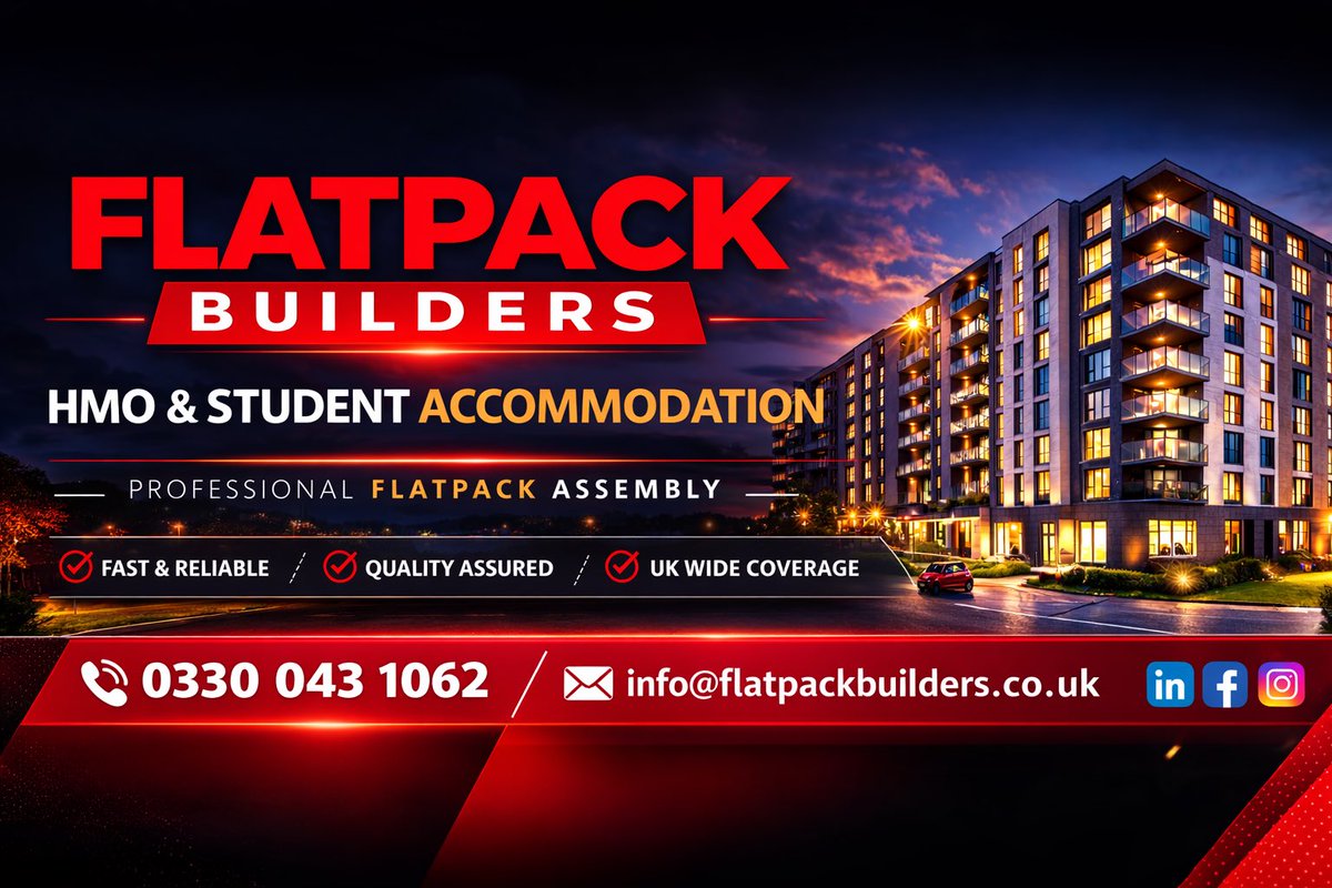 Flatpack builders tweet media