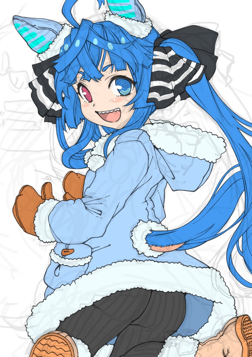 急に寒くなるじゃん
冬忘れに描いてたターボのカラーラフ 