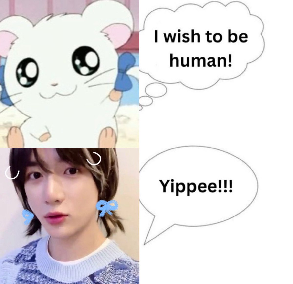 🩵🎀 ૮꒰ྀི >⸝⸝⸝< ꒱ྀིა