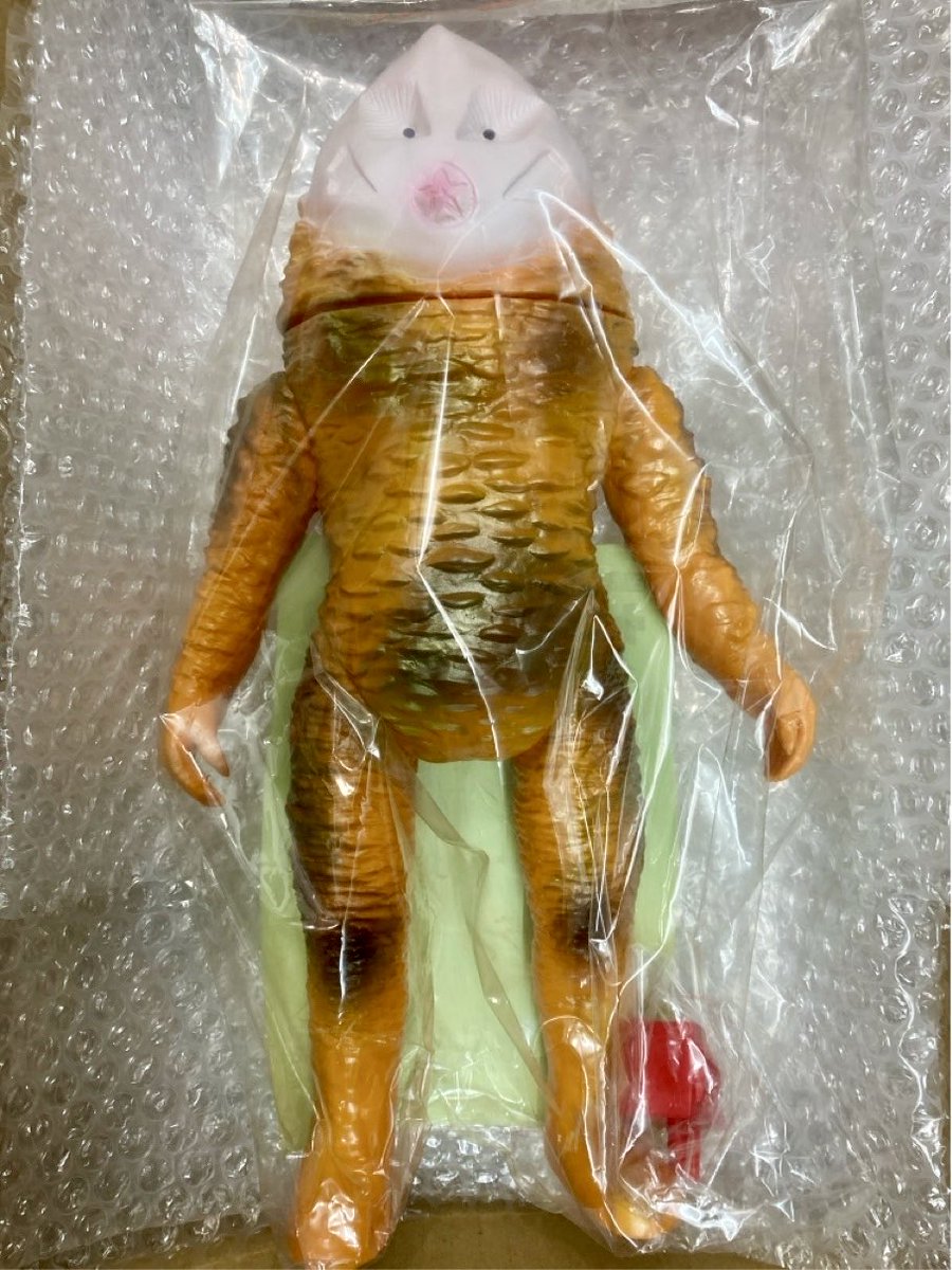 ベアモデル　ミドルサイズ　ザラブ星人　オレンジ　怪獣　ウルトラマン　ミドル ベアモデル ジャイアントザラブ星人 携帯用電子頭脳付き #ウルトラマン