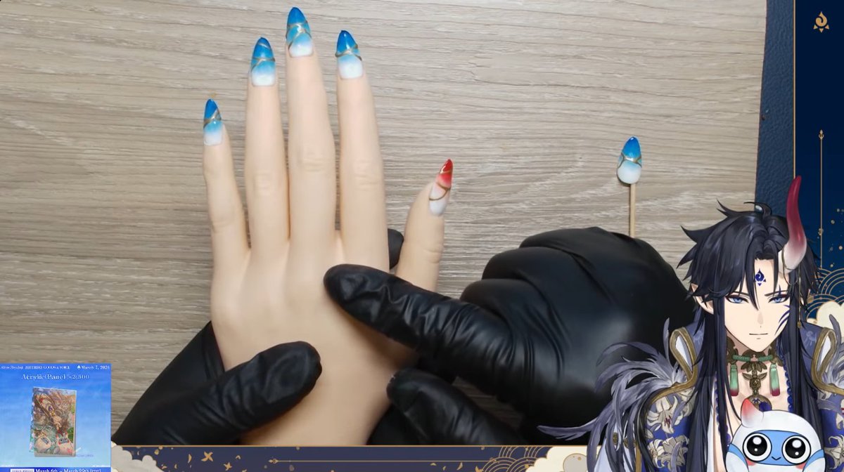 I tried painting the Adzennies nails for the first time... and I think it was a big success! 

Super proud of how they turned out, and I hope the Adzennies enjoyed it too!
Definitely keen to do more nails in the future 💙

#Naildoji