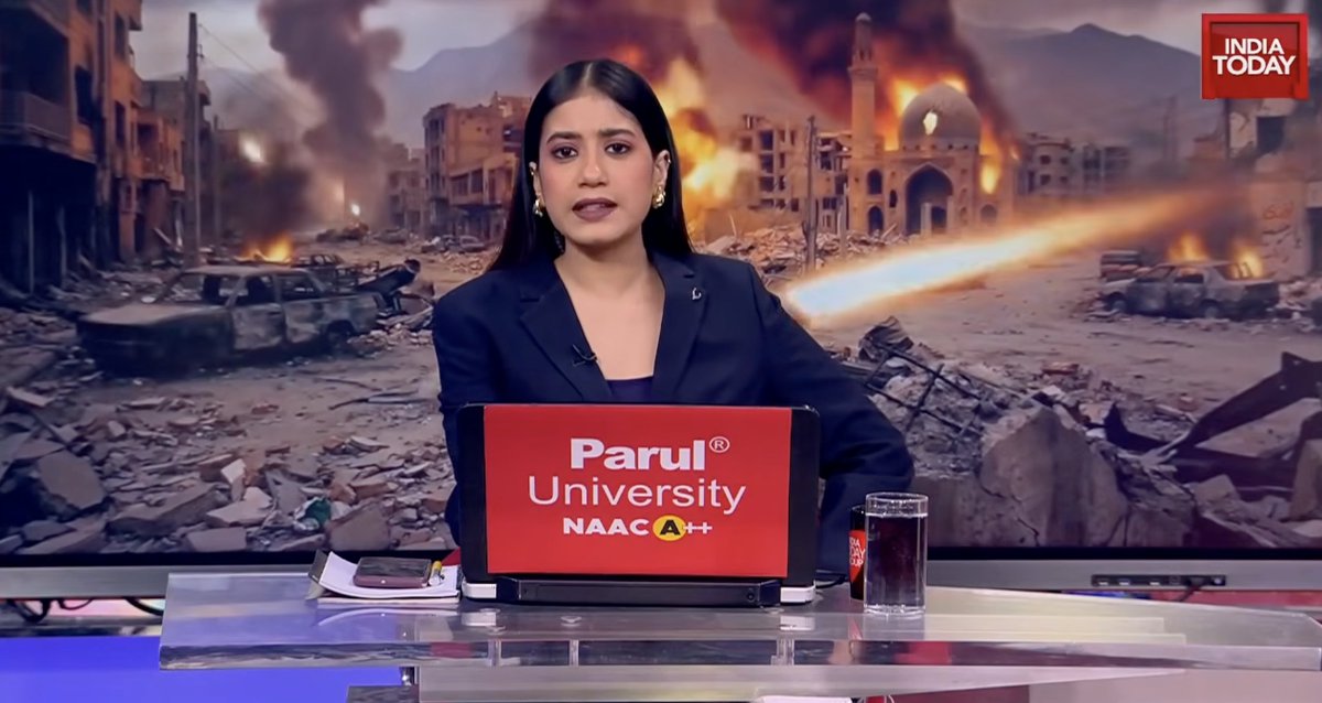 vorloop's tweet photo. Hey Team at @IndiaToday, I understand sensationalizing things is cool, but what you do is weird. Stop showing visuals as if they are real; these hyper system generated background visuals that you have while presenting story creates panic, not awareness! https://t.co/ZCV8gKTnao