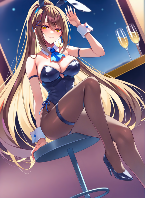 Kiroyan_1's tweet photo. Artificial Intelligence illustration  茶柱佐枝 https://t.co/vg5poM3PUk