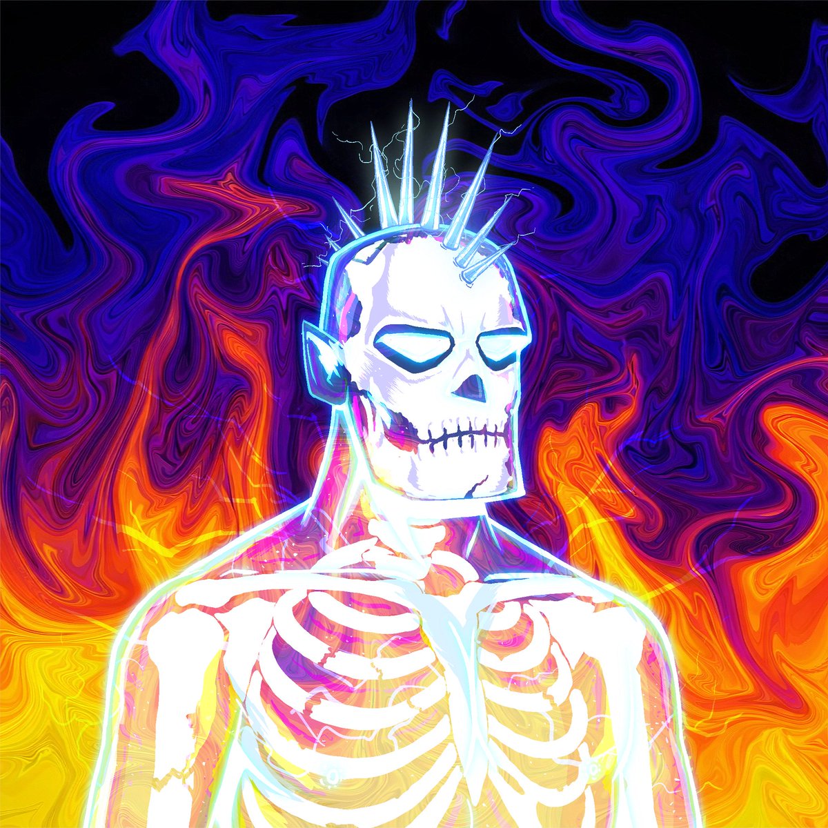 Hell punk ready to cause some chaos🔥

Interact with caution
Evilness overloaded😈