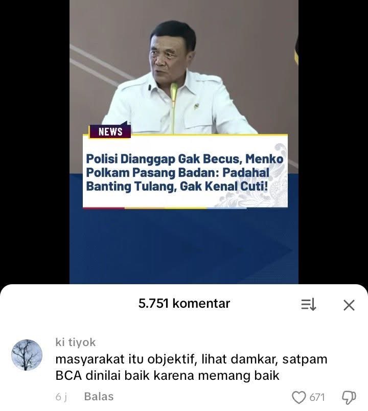 Jadi gini ya bes, Lu boleh bilang lu kerja keras. Lu boleh bilang lu gak kenal cuti. Lu boleh bilang lu banting tulang dari subuh sampe subuh lagi. Gapapa. Gak ada yang ngelarang

Tapi masyarakat kite tuh hebat banget loh. Mereka tuh punya semacam sensor alami. Kayak kucing yang