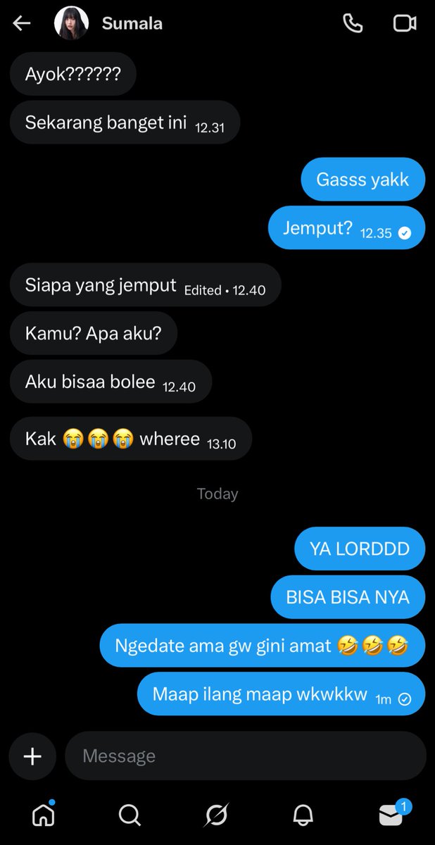 ㅤ
Gini amat kalau ngajak gw jalan 🤣🙏🏻 <a href="/maarlade/">𝑁𝑖𝑟𝑚𝑎𝑙𝑎</a> 
ㅤ