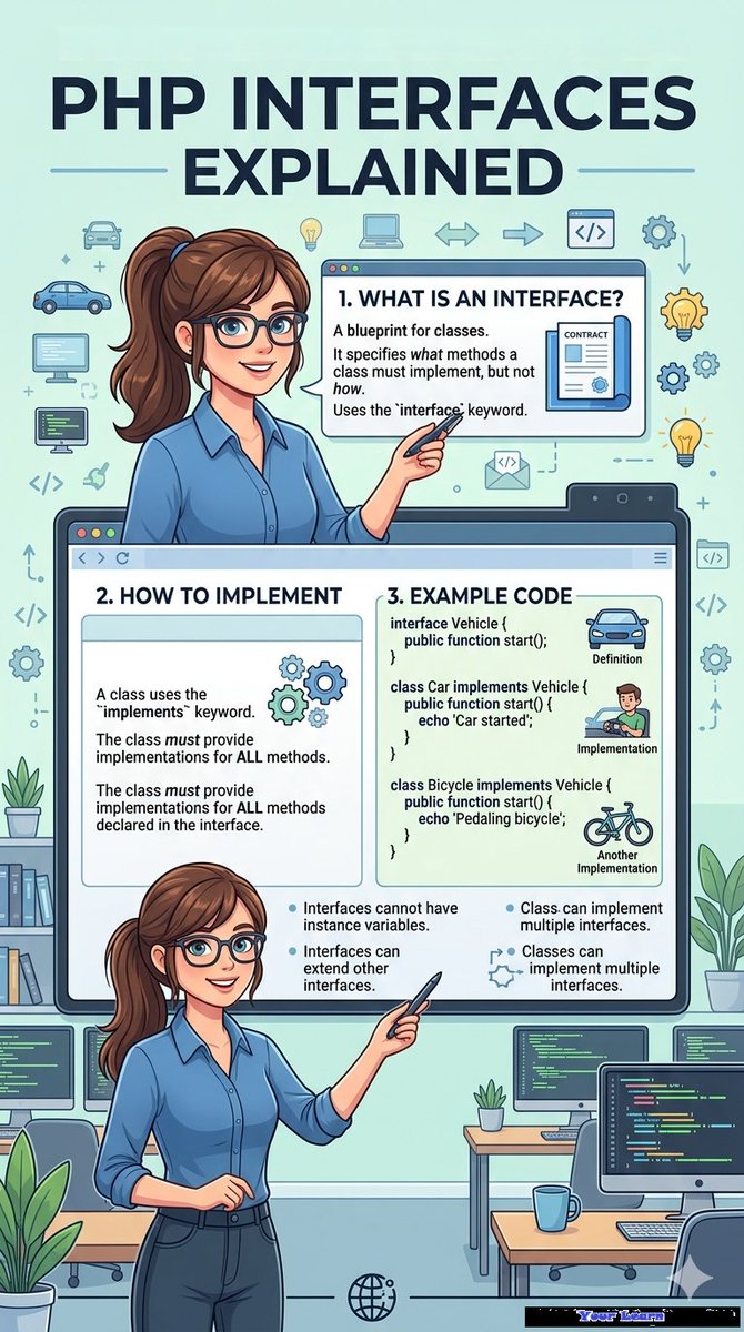 yourlearnn's tweet photo. What Is interface , You can see in image and understand and learn.
#LearningJourney #learn2earn #Photobyme https://t.co/YJqxD9kDt4