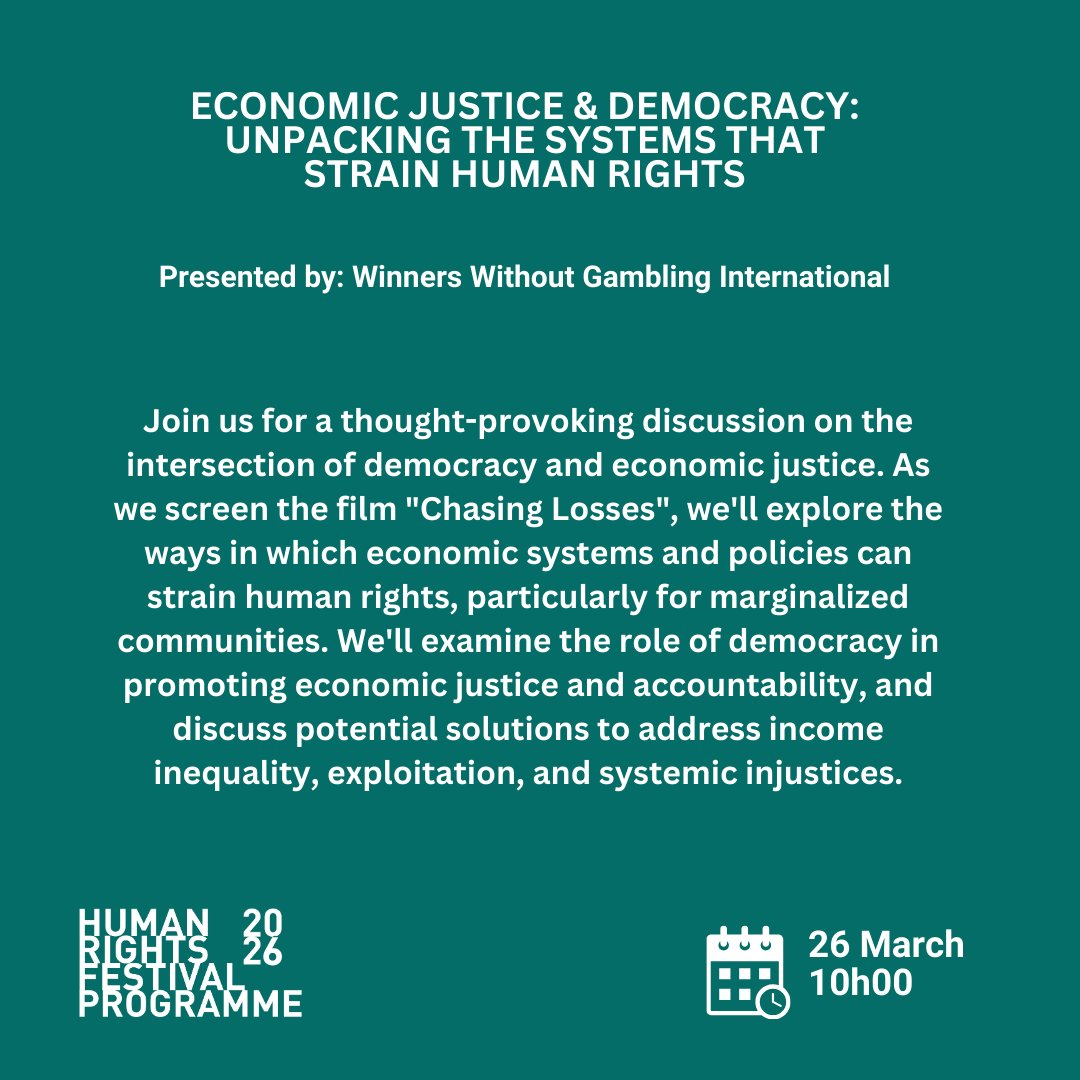 Winners Without Gambling International tweet media