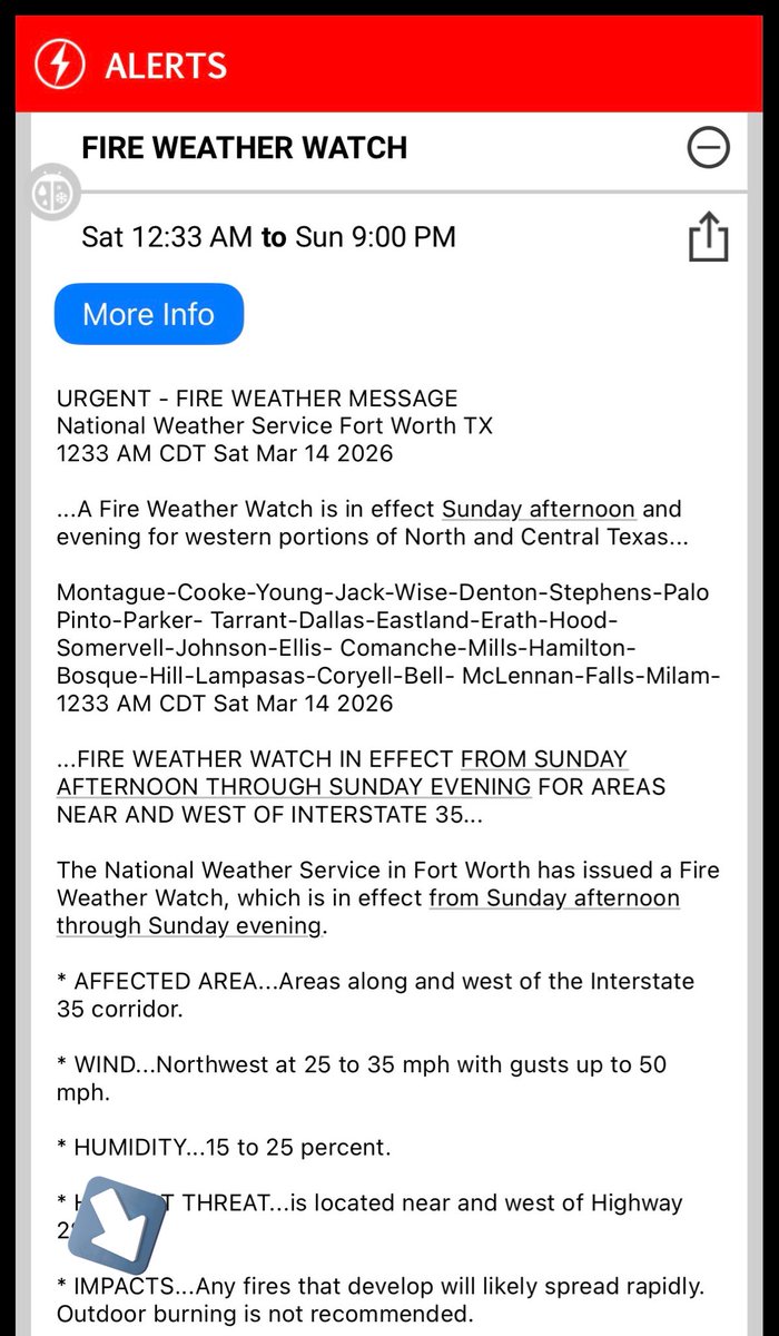 TobesMagotes336's tweet photo. @NWS we just had a shit-ton of rain. What the fuck do you mean fire watch? 

You think we aren’t clocking this? https://t.co/sAoKhTa5UF