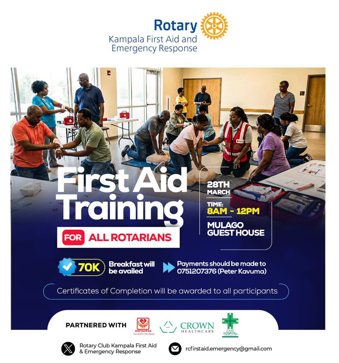 Rotary Club Kampala First Aid &Emergency Response tweet media