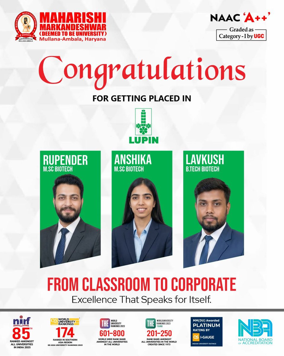 MM (Deemed to be University) tweet media