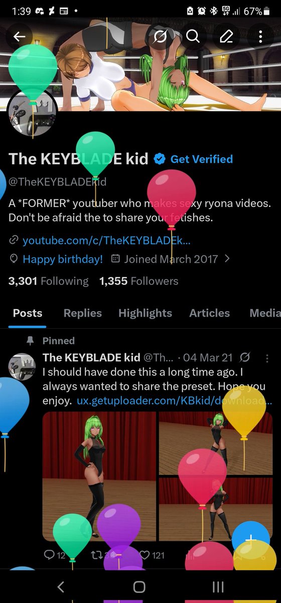 The KEYBLADE kid tweet media