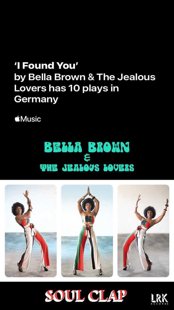 CarolHatchett1's tweet photo. Thanks for listening!⭐️ #soulmusic #funkmusic #bbjlmusic #lrkrecords #ifoundyou #applemusic #bellabrownandthejealouslovers https://t.co/lQV40PAUg8