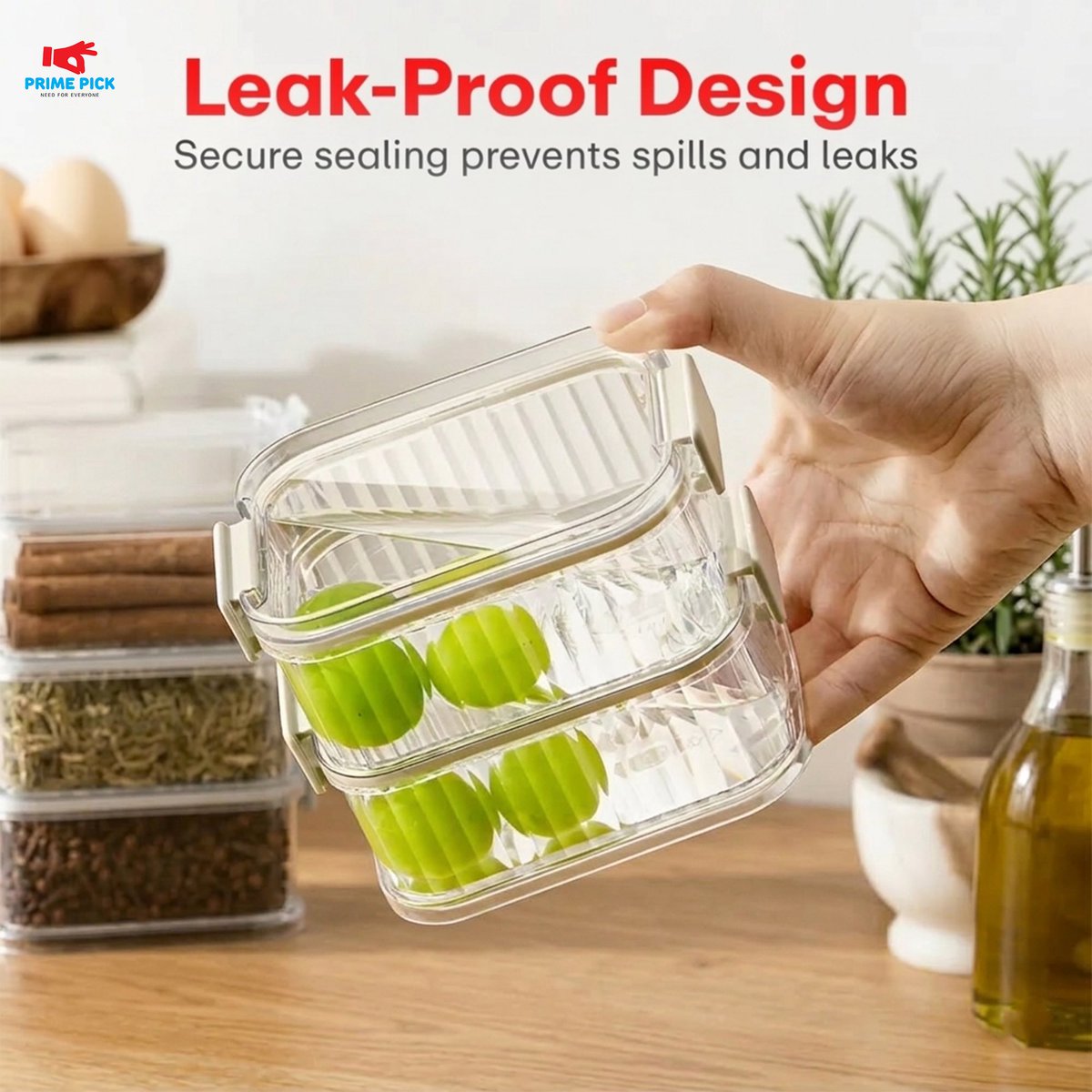 PickPrime68768's tweet image. Say goodbye to messy shelves! 👋
Store grains, snacks, or leftovers easily with the Prime Pick Stackable Food Container – 1250ml.
.
Web: primepick.co.in

Order Now: primepick.co.in/products/prime… 

#PrimePick #KitchenStorage #SmartKitchen #OrganizedKitchen