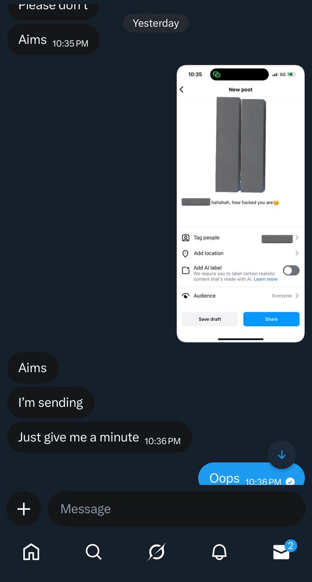 Dont fuck with me, hehehe, You’re desperate for my blackmail &amp; exposure🤭

ROBBED🤣