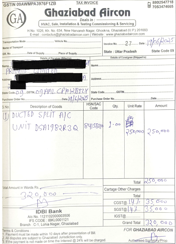 alokmshukla's tweet image. With in year,the product is under fault @BlueStarLtd @BlueStarCare No support from #GhazziabadAircon  is this an original unit? Bill Attached. Expect a prompt response &amp;amp; a resolution to this "Serious Concern." #BadService #NonSleepDay #NoCooling #BlueStar #ViratKohli #NonComfort