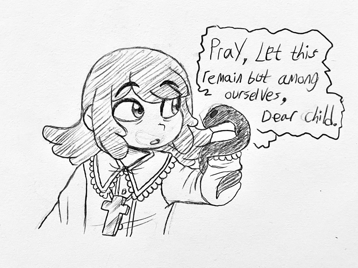 MoisTheGoatbug's tweet photo. I am never drawing traditional art ever again. || #hauntedhotel #abaddon #hauntedhotelvessel https://t.co/IJl7pryU1N