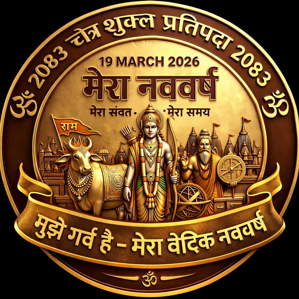 Premjangidd's tweet photo. 1.मुझे गर्व है – मेरा वैदिक नववर्ष
2.मेरा संवत्, मेरी पहचान
3.मेरा संवत् – मेरा स्वाभिमान
4.वैदिक नववर्ष : हमारी संस्कृति, हमारा गौरव
5.जहाँ से शुरू होता है भारतीय समय – वैदिक नववर्ष
6.हिंदू नववर्ष : परंपरा, व���ज्ञान और संस्कृति का संगम
7.गर्व से कहो – हमारा नववर्ष https://t.co/UBaracoobA