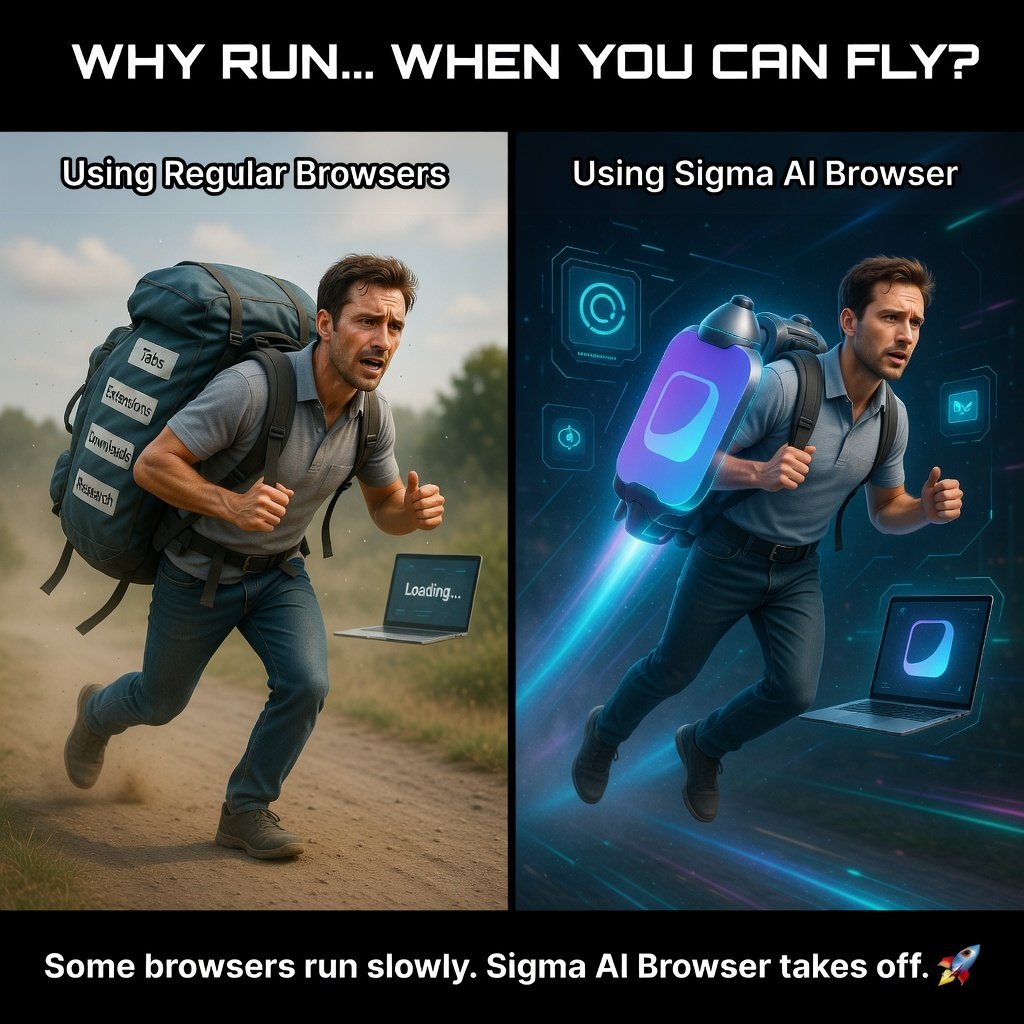 ZAYLIAGRACE's tweet photo. Some browsers make you run harder just to keep up. 🏃♂️
@Sigma_Browser an AI Browser that gives your workflow a jetpack. 🚀⚡
#SigmaAI #AIBrowser #Web3 https://t.co/CXE4ObeEFR