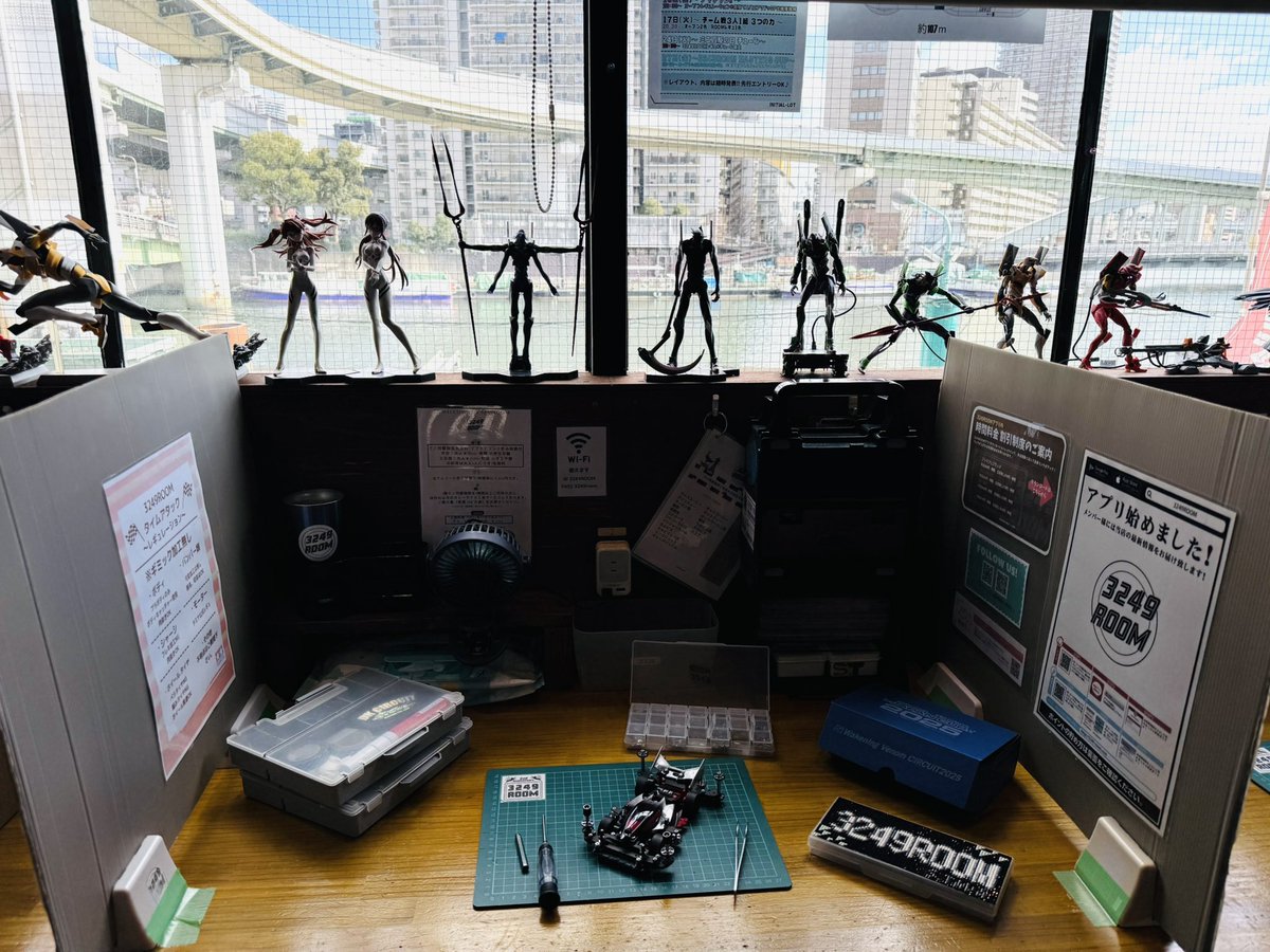 3249ROOM 大阪市 ミニ四駆ステーション tweet media